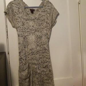 A sweater dress